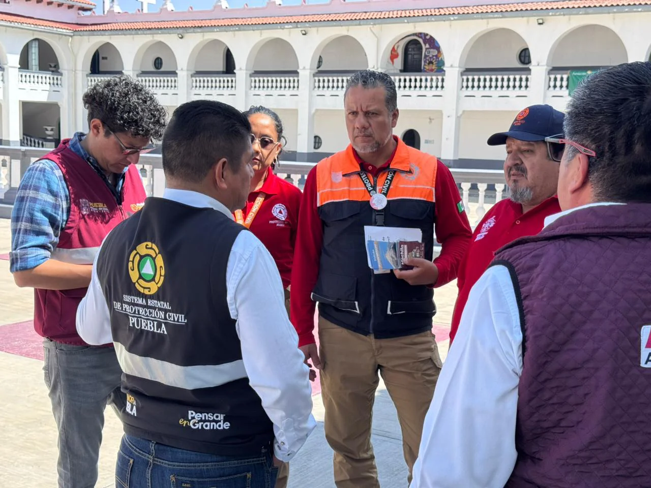03 Gobierno de Puebla supervisa rutas de evacuación del volcán Popocatépetl